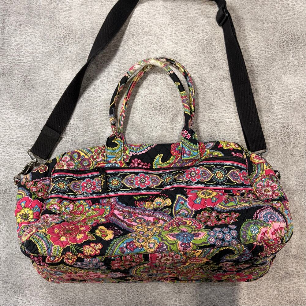 Very Bradley Quilted Duffle Bag